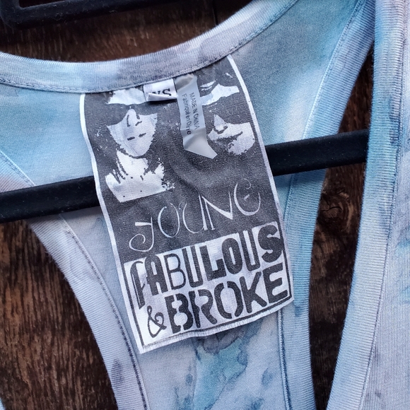 Young Fabulous & Broke Dyed Twist Waist Maxi Dress - Picture 5 of 6